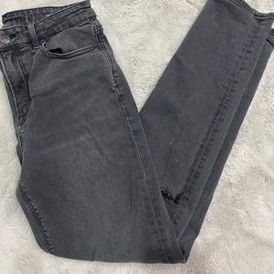 Black American Eagle Mom Jeans